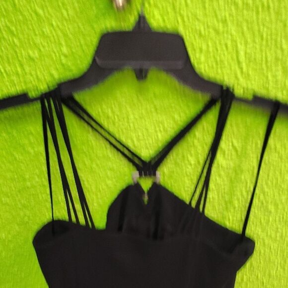 Evan Picone Black Sheath Cocktail Dress - Picture 4 of 4